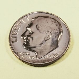 1969-S Proof Roosevelt Dime From US Mint Set.#5110